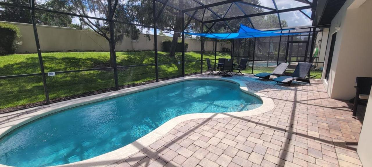 Cheerful 4Bed 3Bath With Pool Home Near Disney 키시미 외부 사진