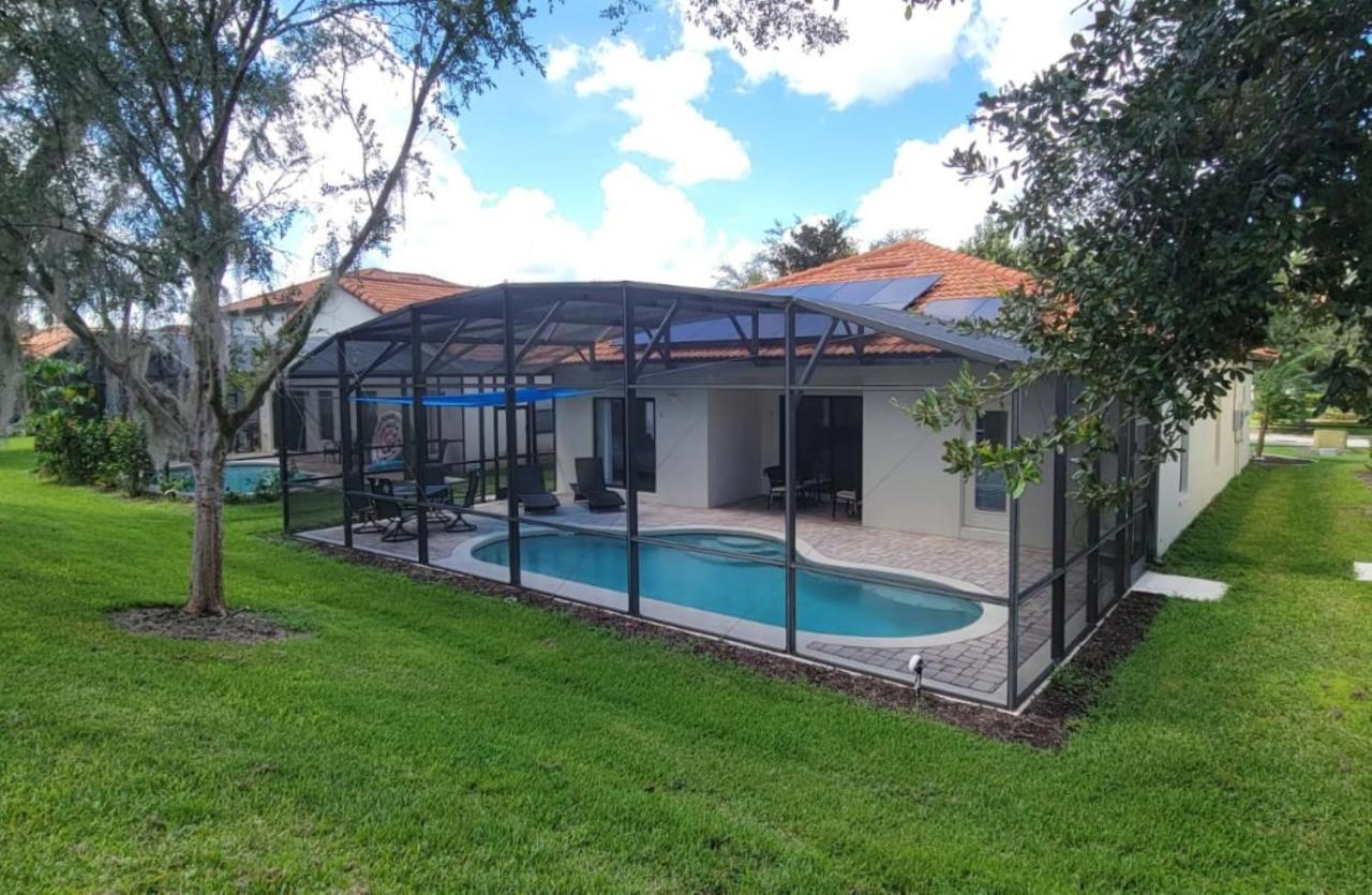 Cheerful 4Bed 3Bath With Pool Home Near Disney 키시미 외부 사진